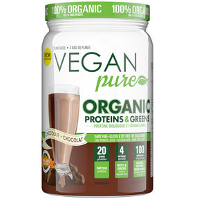Vegan Pure - Organic Protein & Greens Choc
