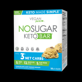 No Sugar Company - Keto Bar Choc Chip (4pk)