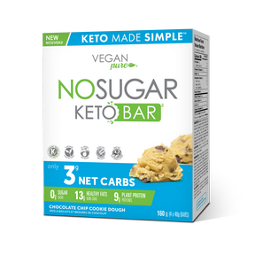 No Sugar Company - Keto Bar Choc Chip (4pk)
