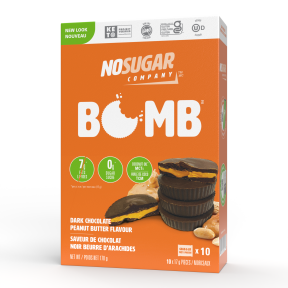 No Sugar Company - Keto Bomb Dark Choc PB (10pk)