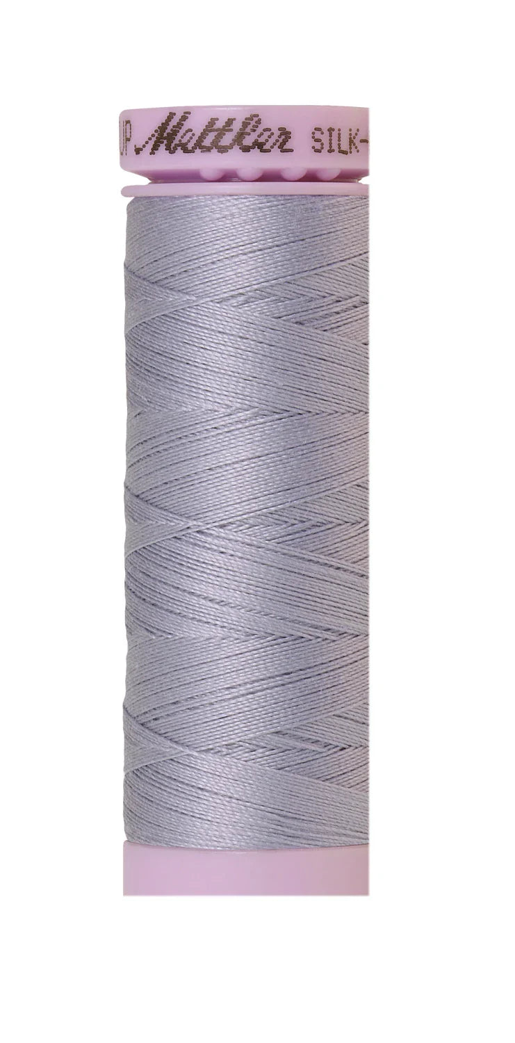 Mettler  Silk-Finish 50wt Solid Cotton Thread 164yd/150M Cosmic Sky