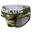 ORLVS Army Camouflage Cotton Pouch Brief underwear pant  for Men