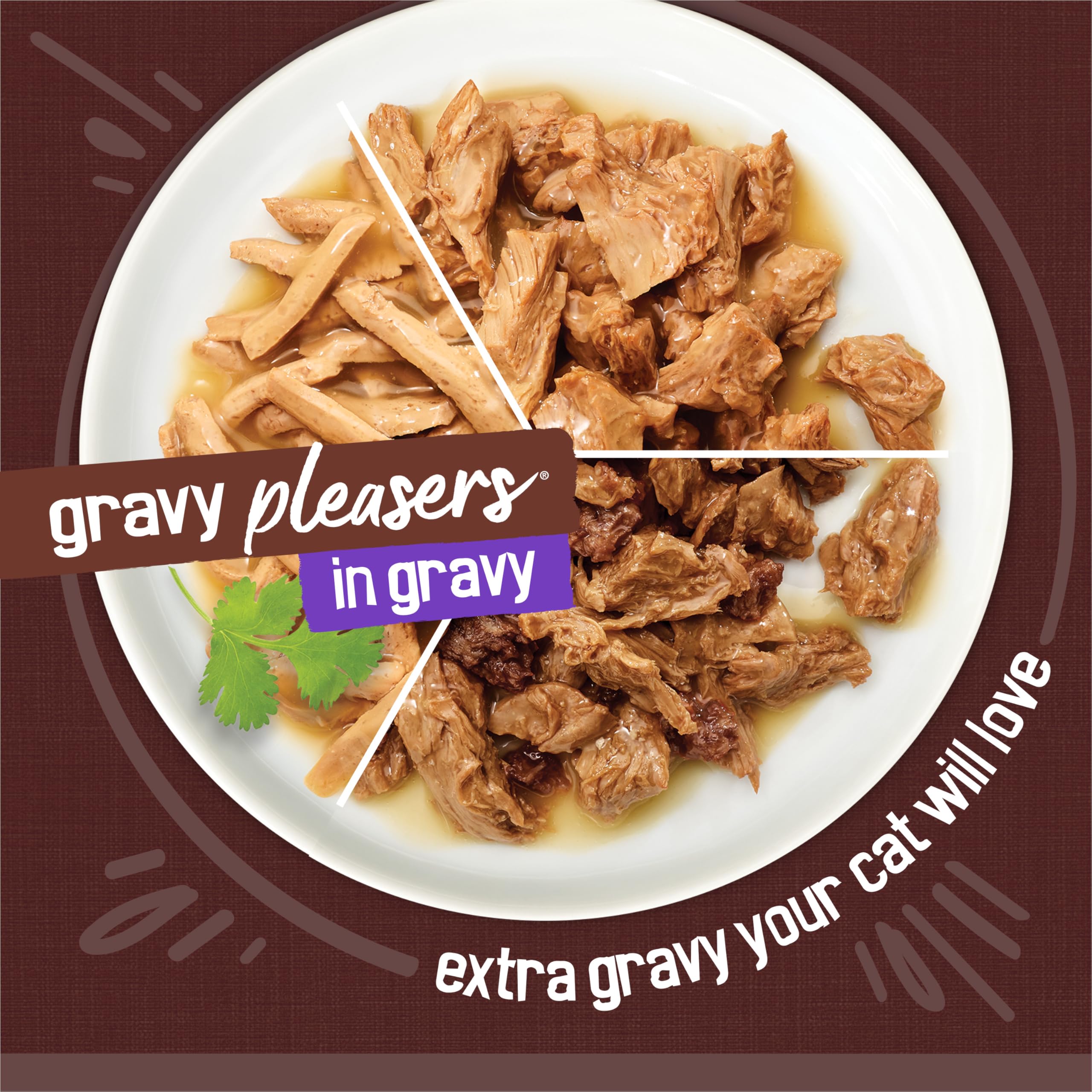 Friskies Gravy Pleasers Wet Cat Food, Chicken Variety Pack 3 Flavours - 156 g Can (24 Pack) 🍁 All In One Marketplace Canada