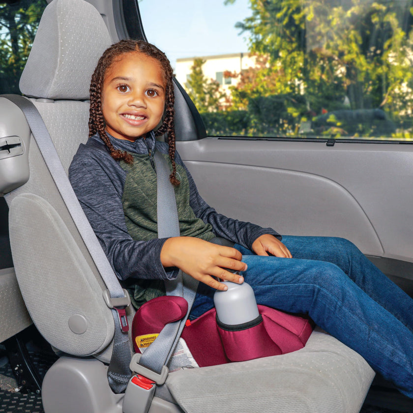 Diono Solana 2022, No Latch, Pack of 2 Backless Booster Car Seats, Lightweight, Machine Washable Covers, Cup Holders, Pink 🍁 All In One Marketplace Canada