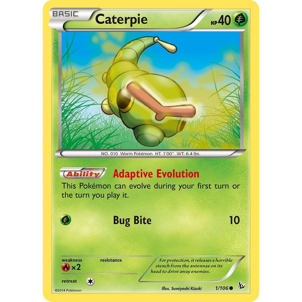 Caterpie (1/106) (FLF)