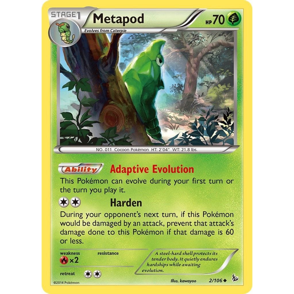 Metapod (2/106) (FLF)