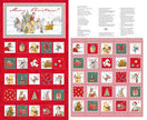 Christmas at Pooh Corner - Advent Calendar - Red - 9113PS-88