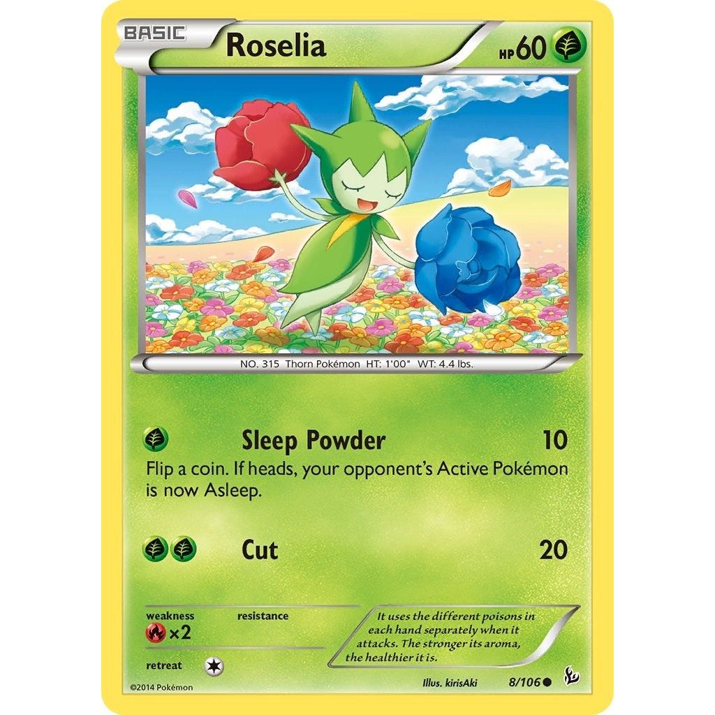Roselia (8/106) (FLF)