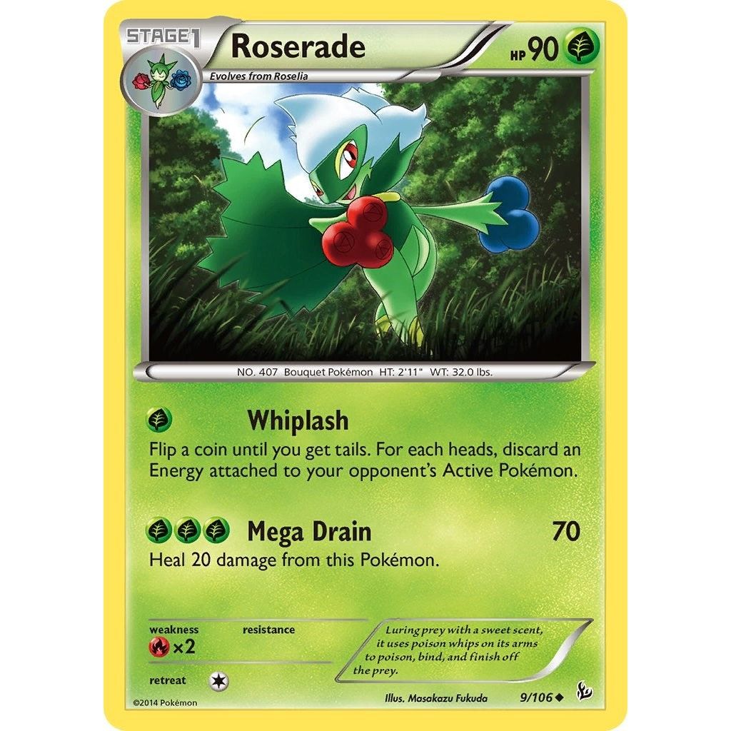 Roserade (9/106) (FLF)