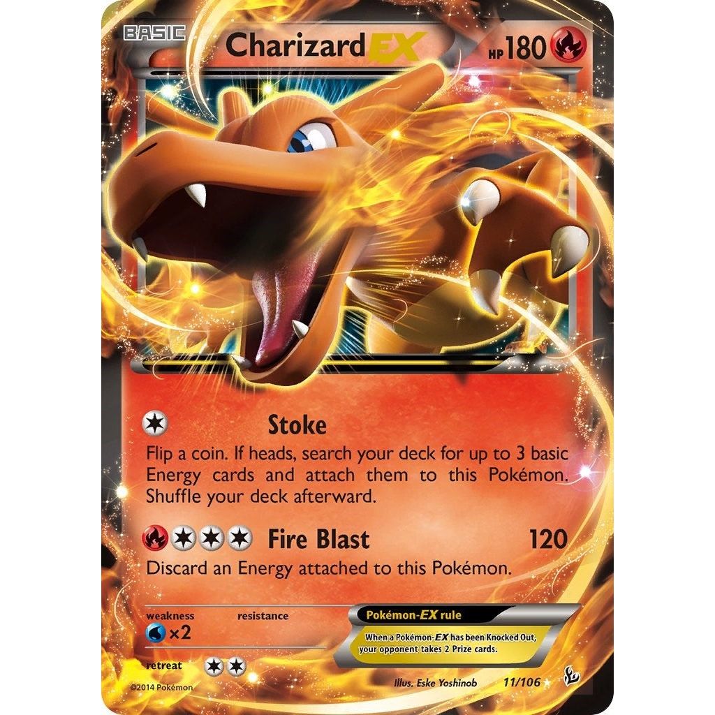 Charizard EX (11) (11/106) (FLF)