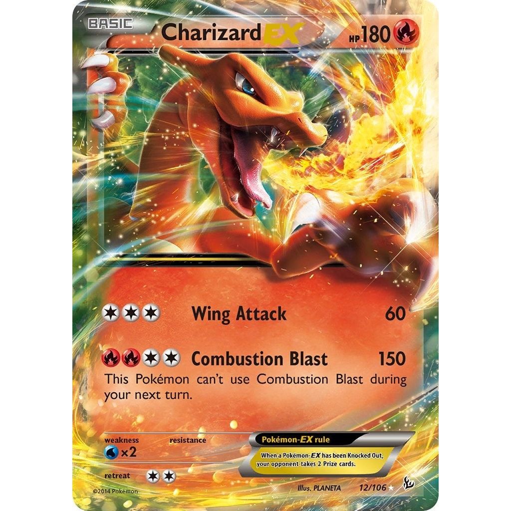 Charizard EX (12) (12/106) (FLF)