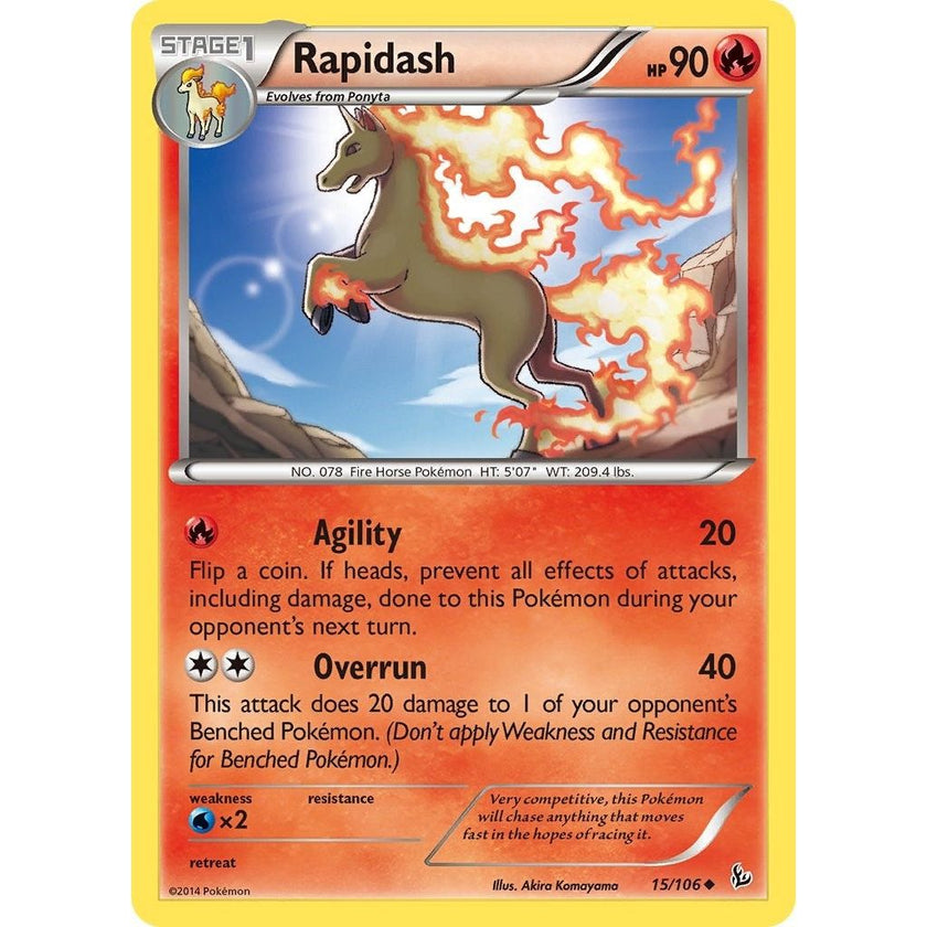 Rapidash (15/106) (FLF)