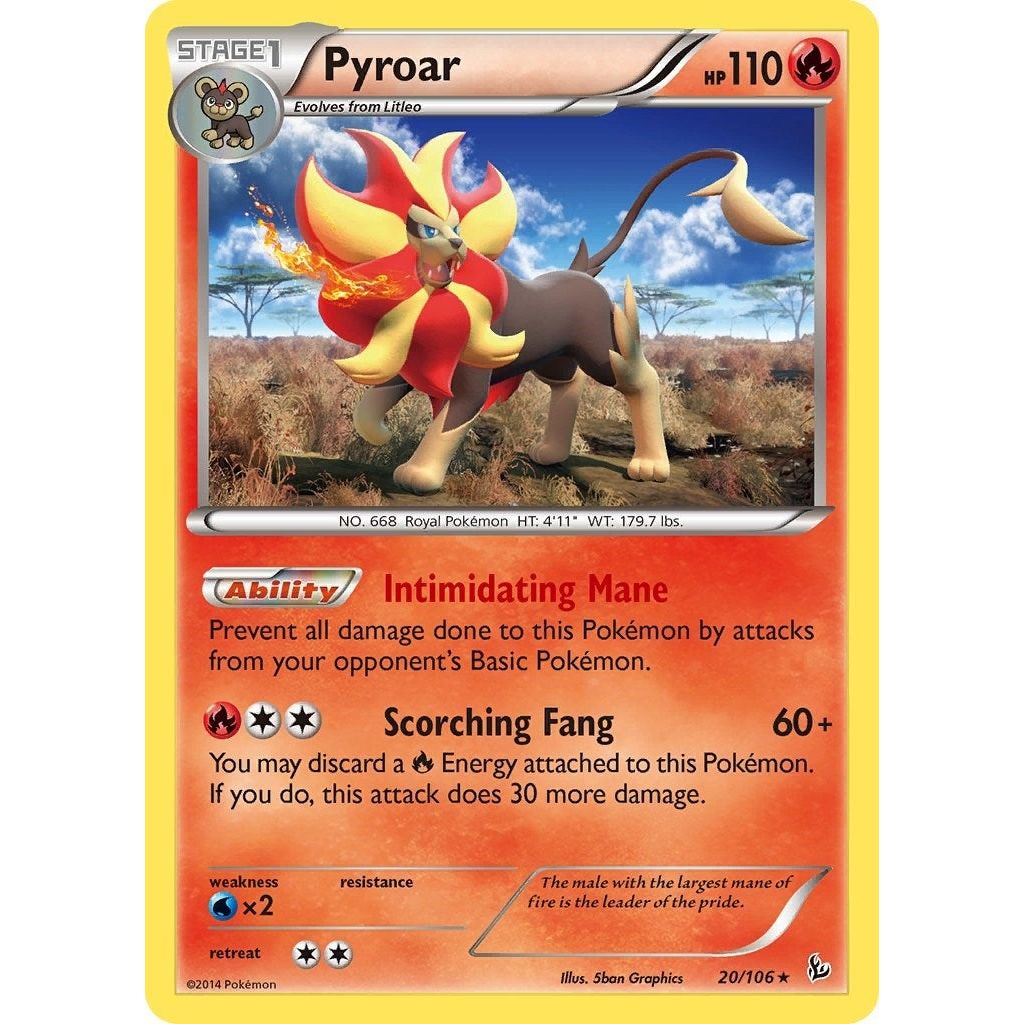 Pyroar (20/106) (FLF)