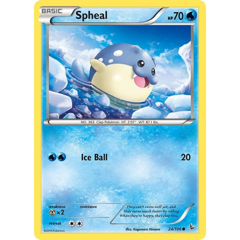 Spheal (24/106) (FLF)