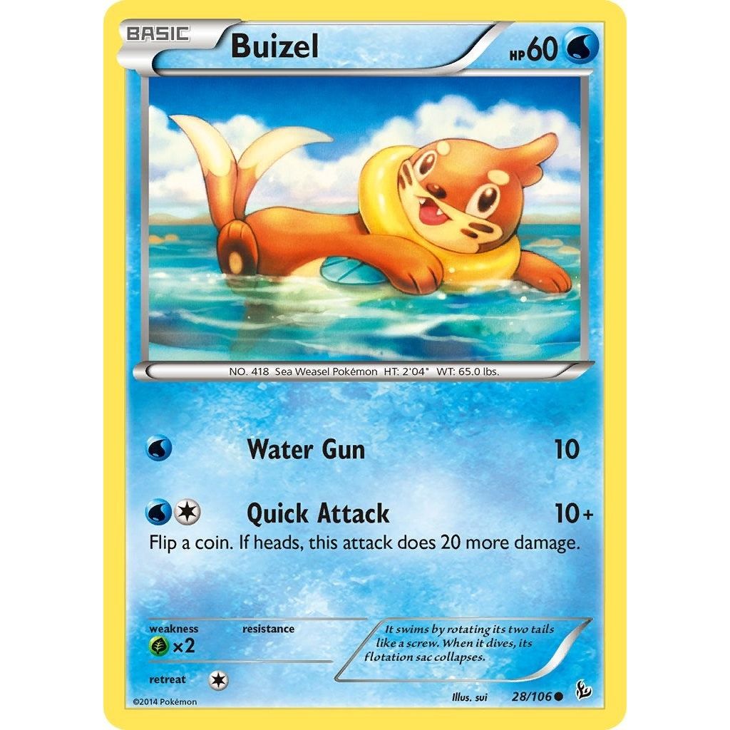 Buizel (28/106) (FLF)