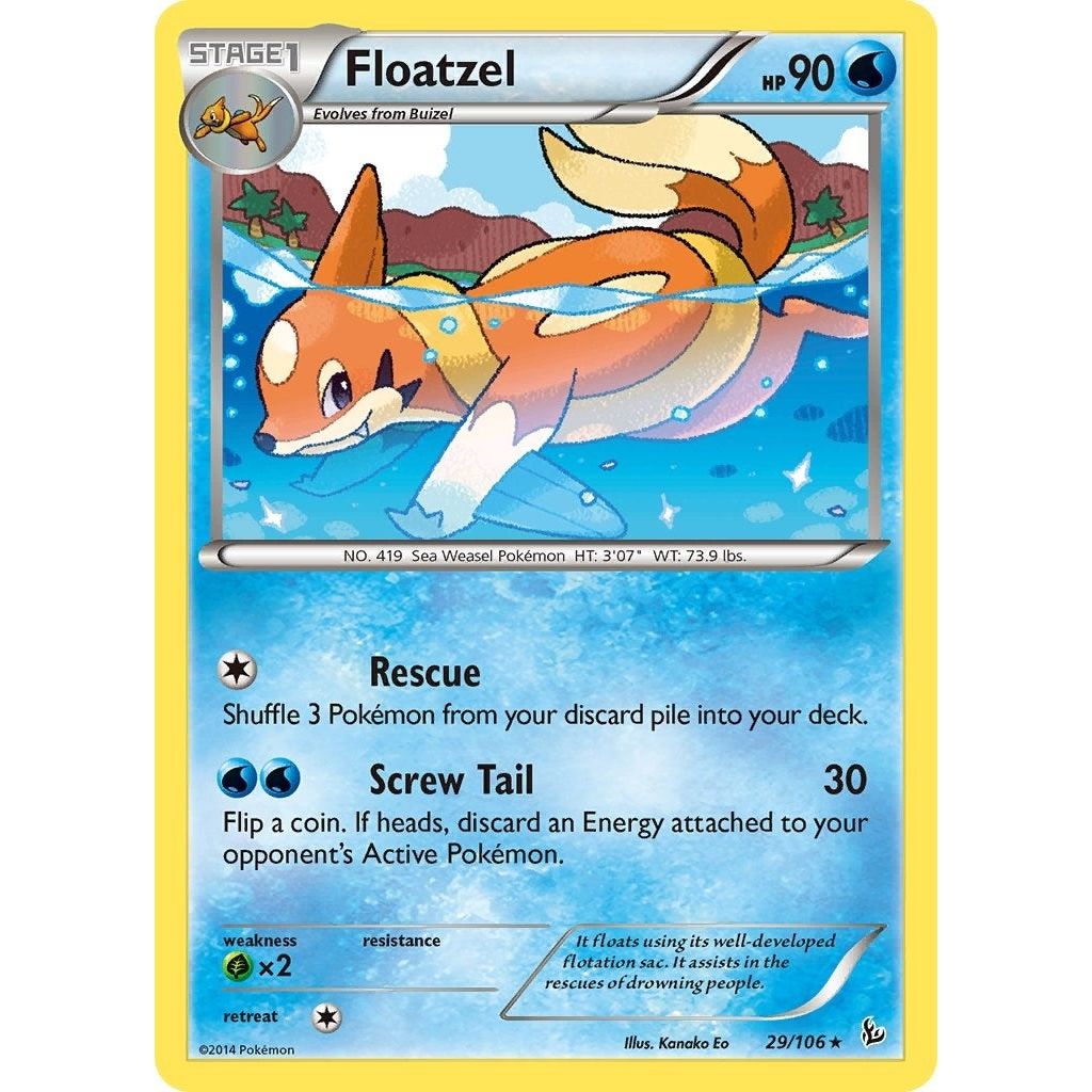 Floatzel (29/106) (FLF)