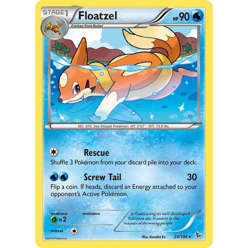Floatzel (29/106) (FLF)
