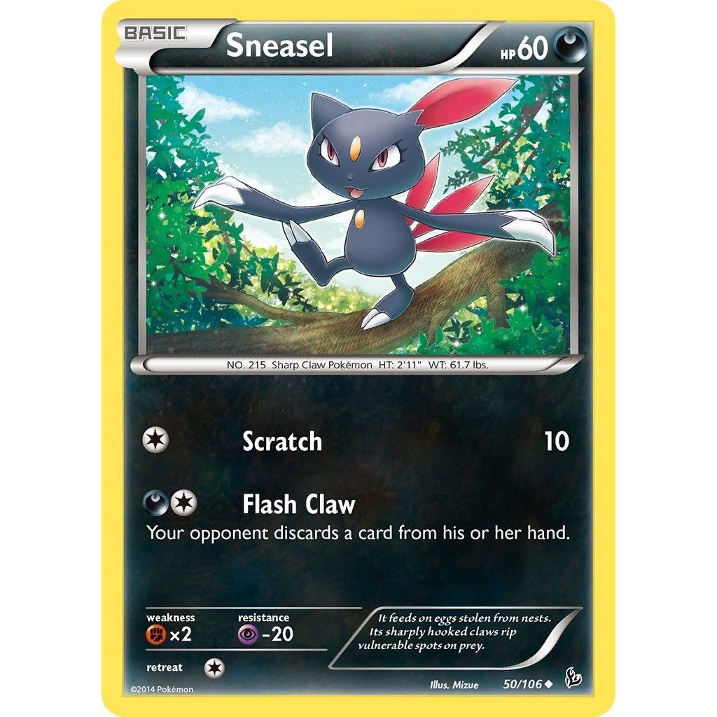 Sneasel (50) (50/106) (FLF)