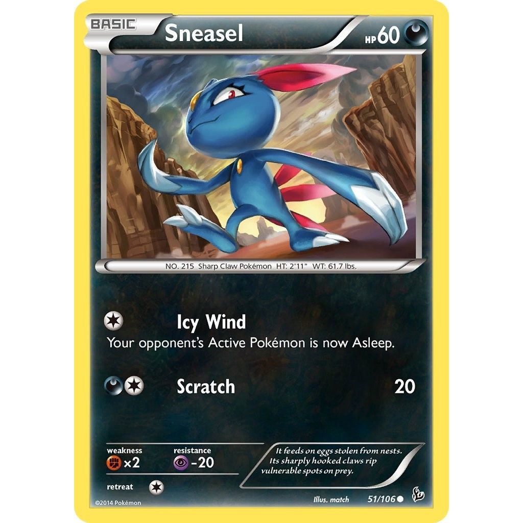 Sneasel (51) (51/106) (FLF)