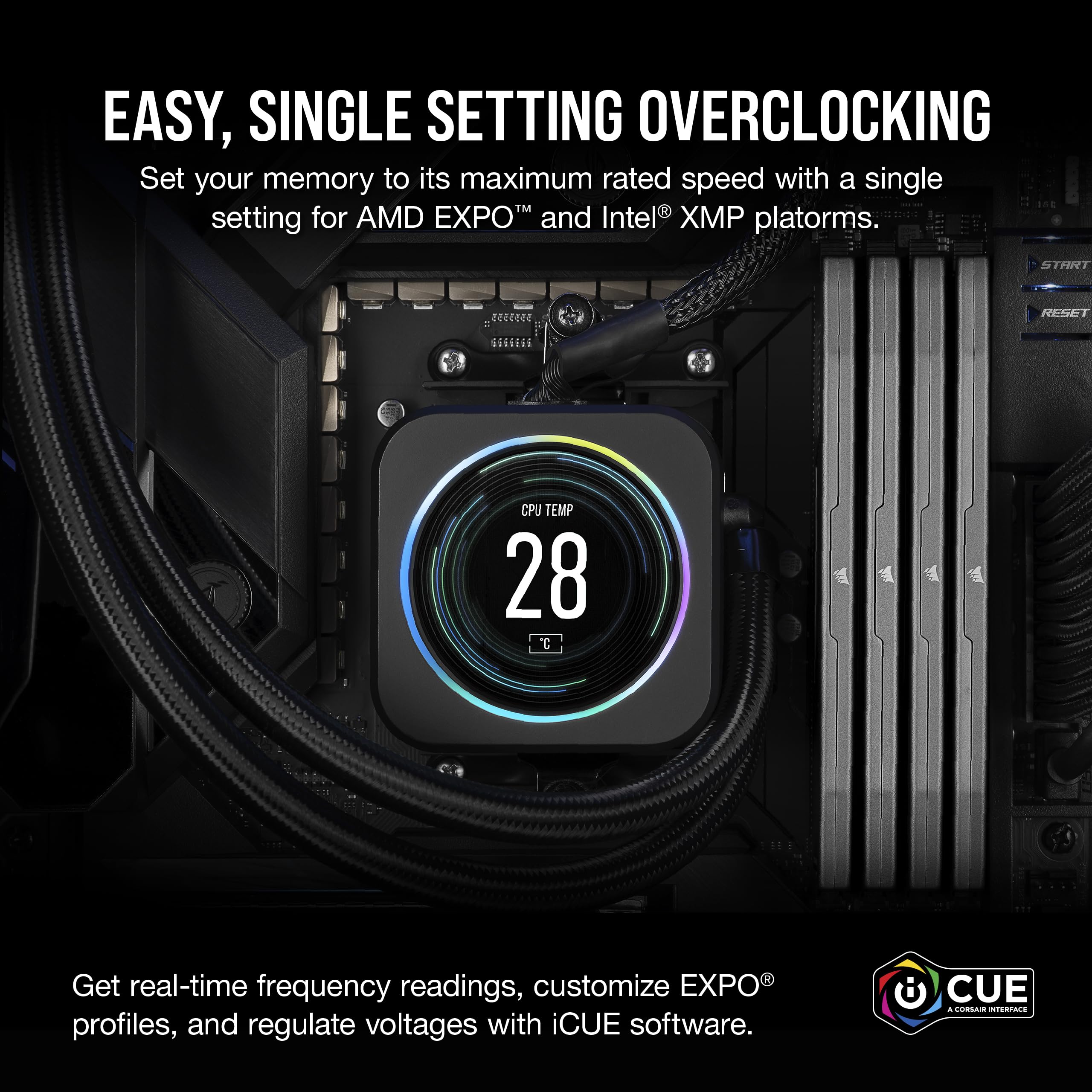 Corsair Vengeance DDR5 16GB (2 x 8GB) Up to 6000MHz AMD Intel RAM 🍁 All In One Marketplace Canada