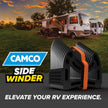 Camco Sidewinder 15-Ft RV Sewer Hose Support - Features Flexible Telescoping Design for Avoiding Obstacles & Deep Cradles Secure RV Sewer Hose - Out-of-The-Box Ready & Folds for RV Storage (43041) 🍁 All In One Marketplace Canada