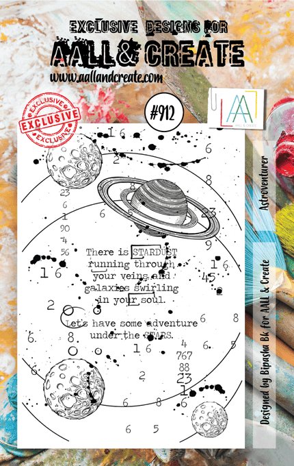 AALL and Create Stamp Set -912 - Astroventurer