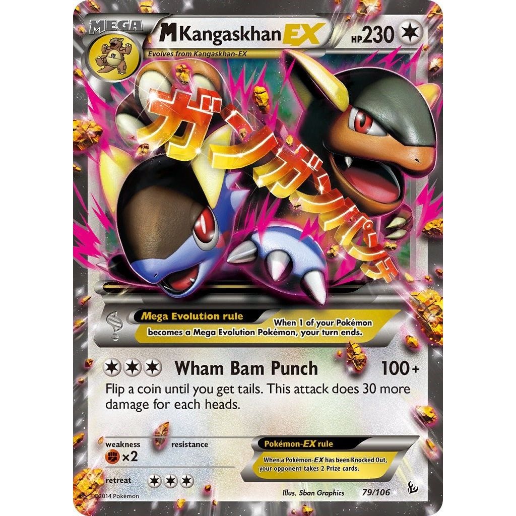 M Kangaskhan EX (79/106) (FLF)