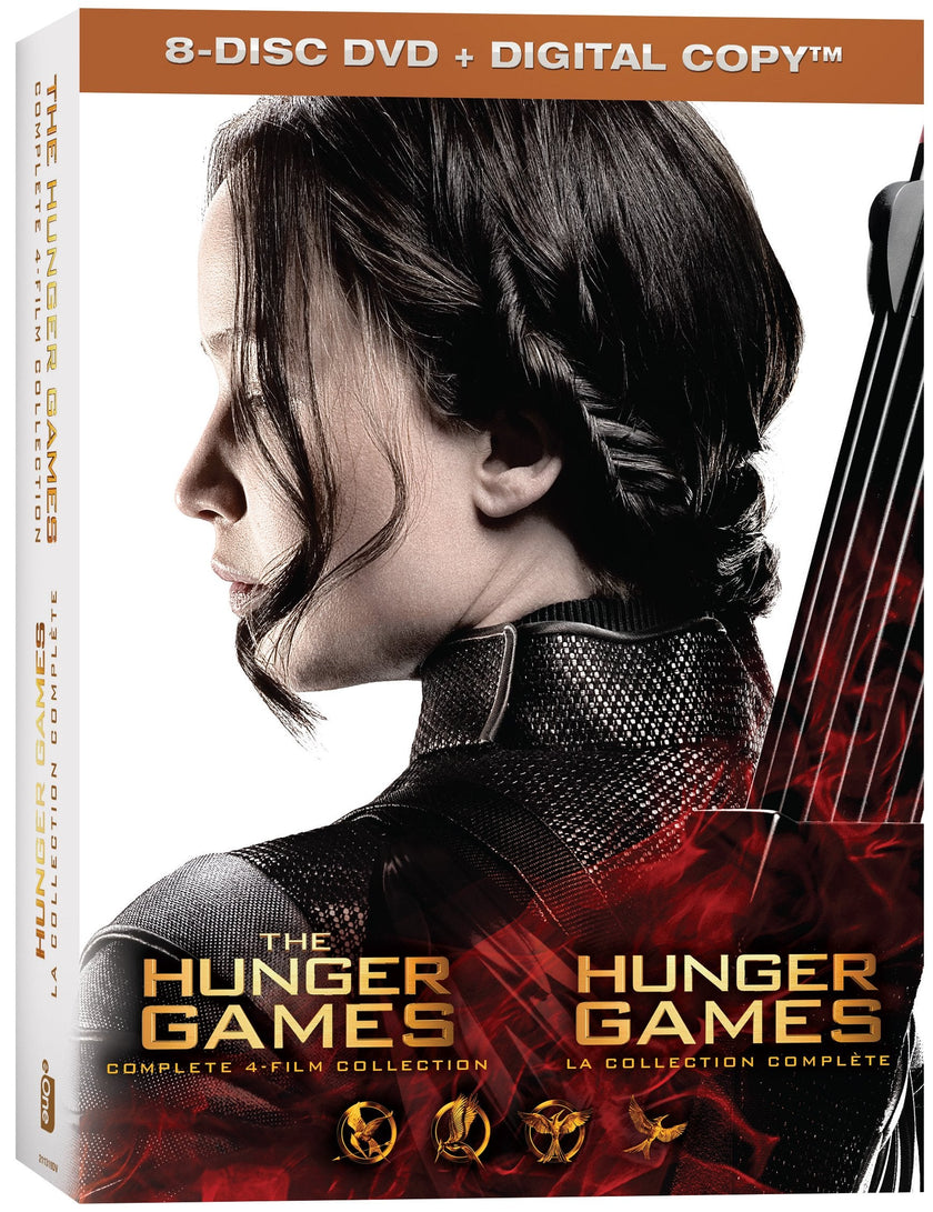 The Hunger Games: Complete 4-Film Collection - DVD