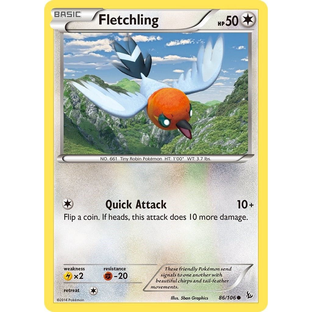 Fletchling (86/106) (FLF)