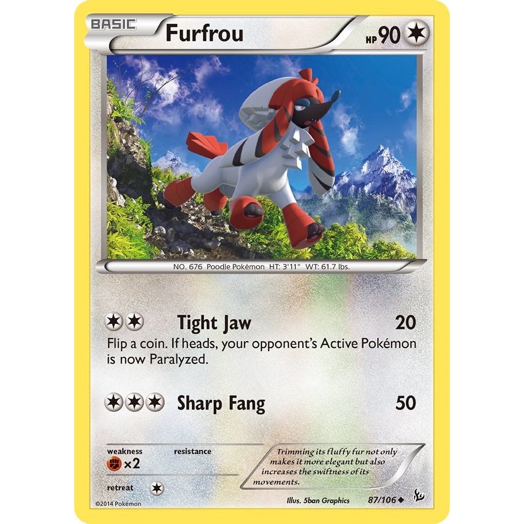 Furfrou (87/106) (FLF)