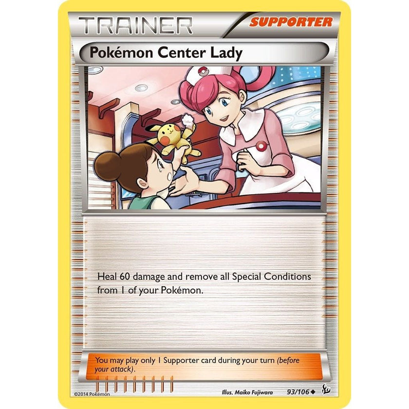 Pokemon Center Lady (93/106) (FLF)