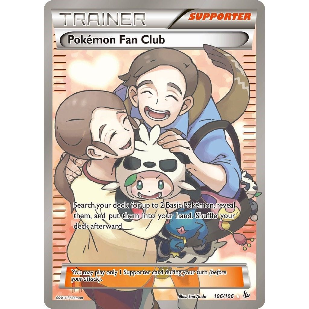 Pokemon Fan Club (106 Full Art) (106/106) (FLF)