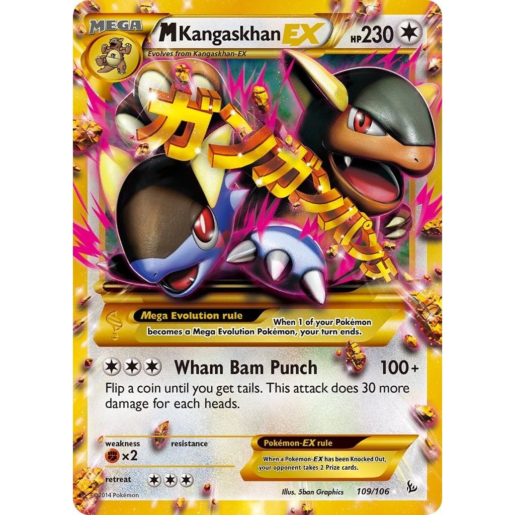M Kangaskhan EX (109 Secret Rare) (109/106) (FLF)