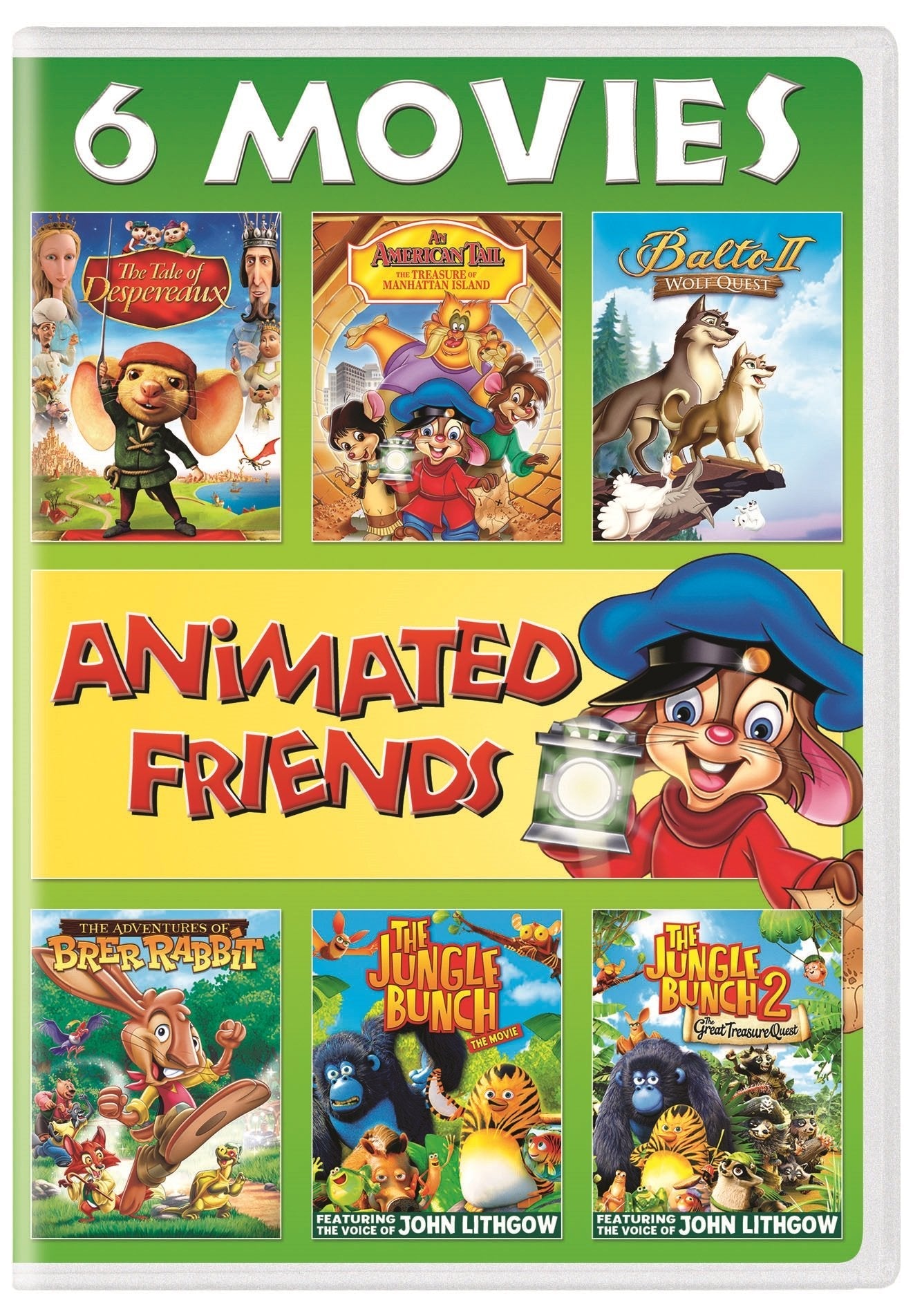 Animated Friends 6 Movie Collection - DVD