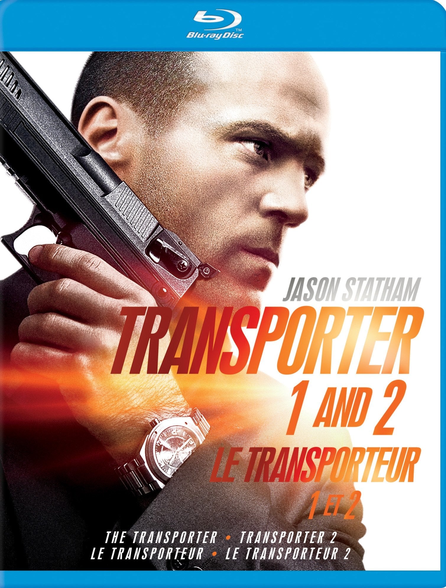 Transporter 1+ Transporter 2 (Bilingual) [Blu-ray]