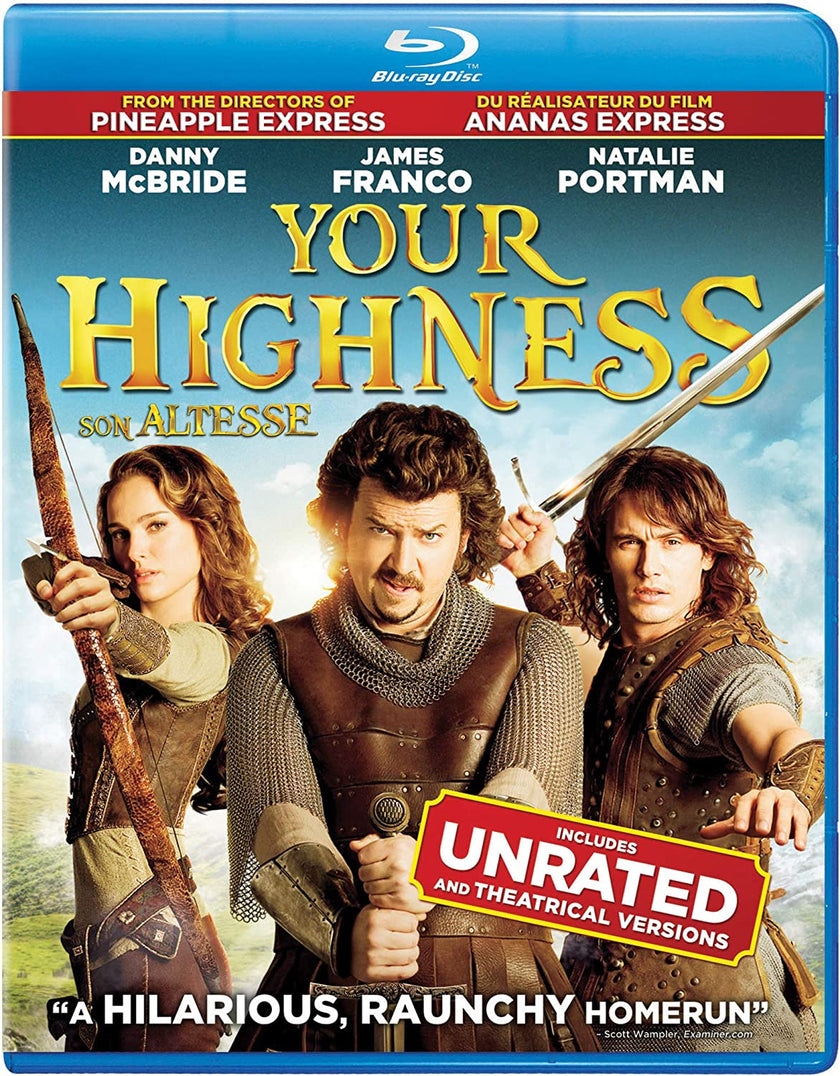 Your Highness (Unrated) - Blu-Ray
