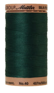 Mettler  Silk-Finish 40wt Solid Cotton Thread 500yd/457M Swamp