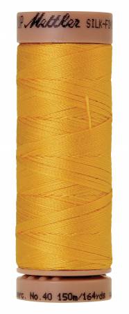 Mettler  Silk-Finish 40wt Solid Cotton Thread 164yd/150M Summersun