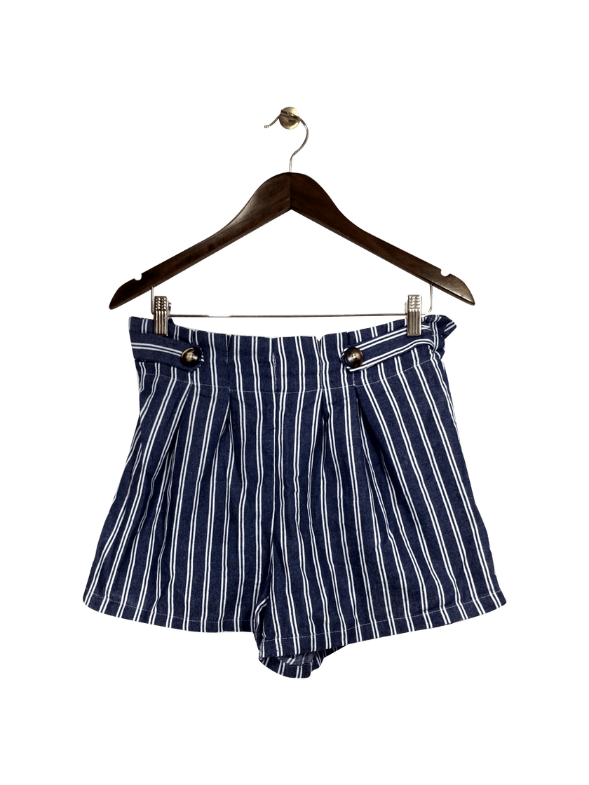 SHEIN Pant Shorts Regular fit in Blue - L