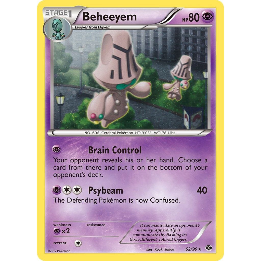 Beheeyem - 62/99 (Cosmos Holo) (062/099) (BLE)