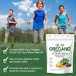 Oil of Oregano Softgels 6000mg Per Serving, 2 in 1 Formulated with Black Seed Oil 200mg, 4X Strength Carvacrol & Thymoquinone | Plant Based, Non-GMO & Immune Support (180 Count/1 Bag) 🍁 All In One Marketplace Canada