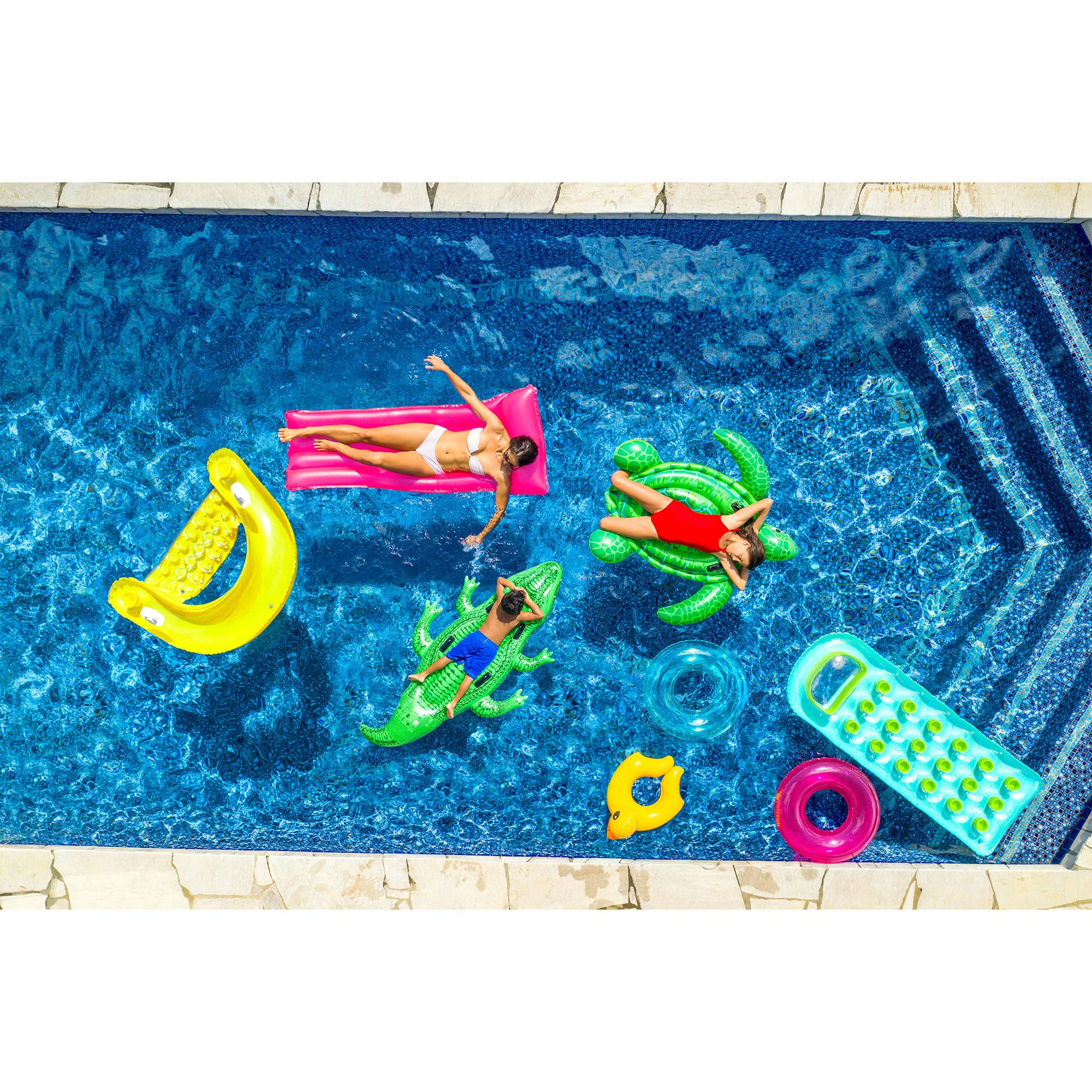 Intex Sit N Float Inflatable Lounge, 60