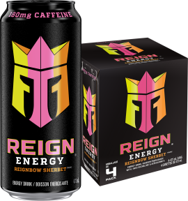 Reign Energy - Reignbow Sherbet 4pk (473ml)