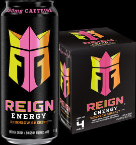 Reign Energy - Reignbow Sherbet 4pk (473ml)