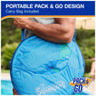 SwimWays Spring Float Premium XL Recliner Chair, Inflatable Pool Floats Adult with Fast Inflation, 25% Larger Than Recliner, Supports Up to 300 lbs 🍁 All In One Marketplace Canada