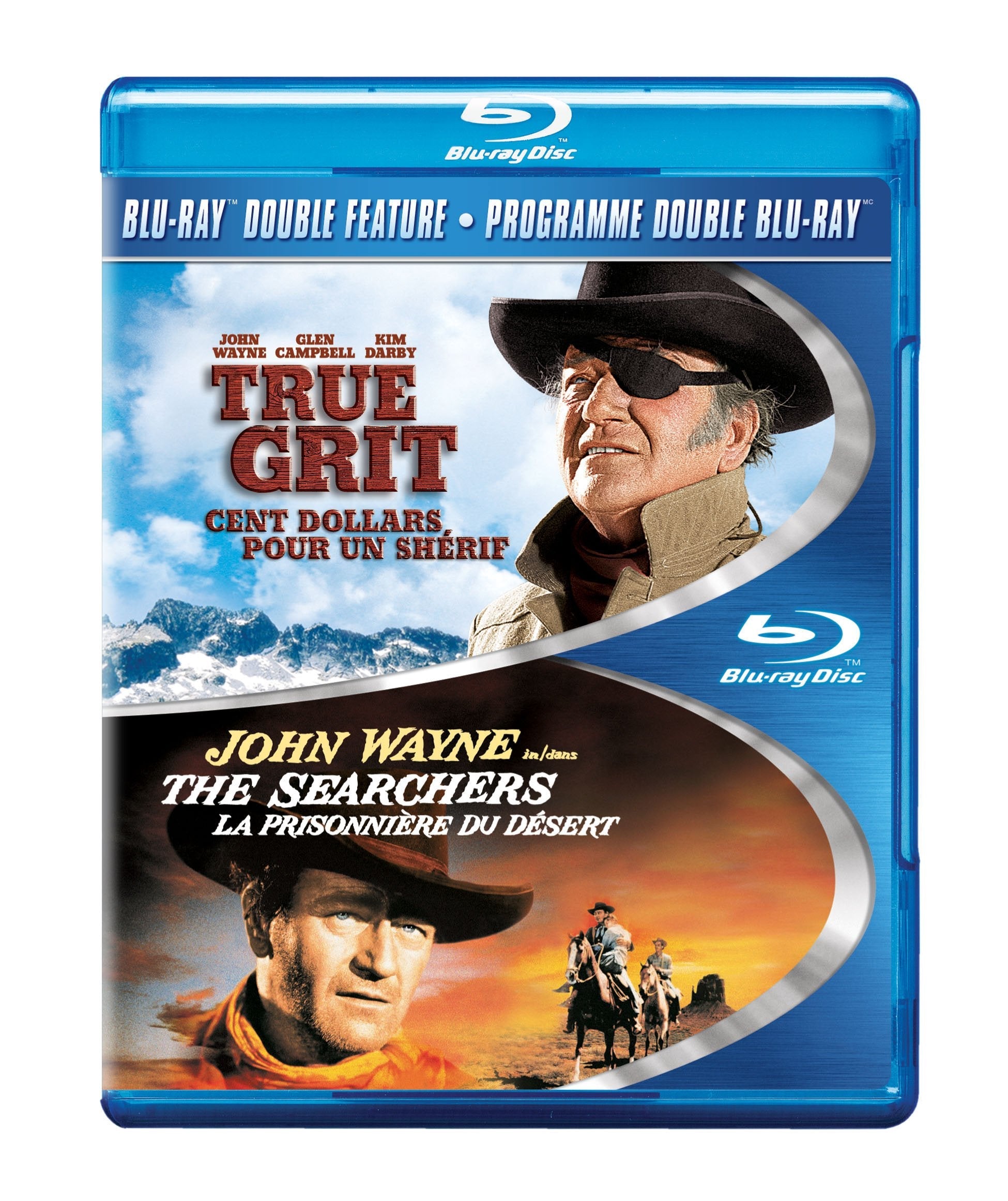 True Grit/ The Searchers (Double Feature) [Blu-ray] (Bilingual)
