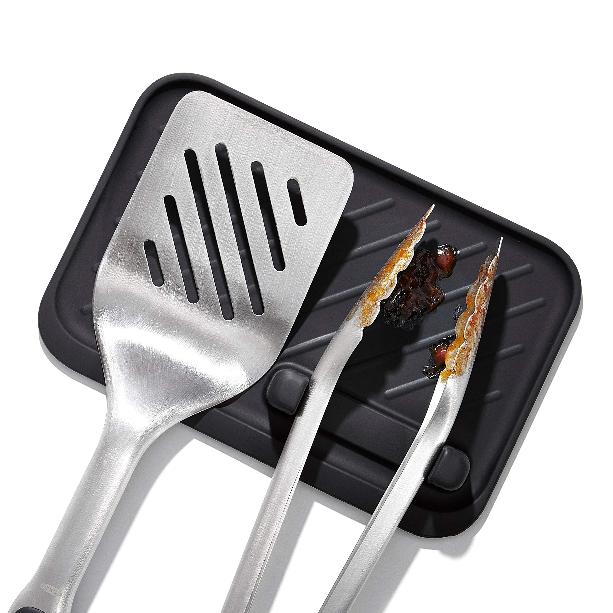 OXO Good Grips Grilling Tools, Tongs and Turner Set, Black 🍁 All In One Marketplace Canada