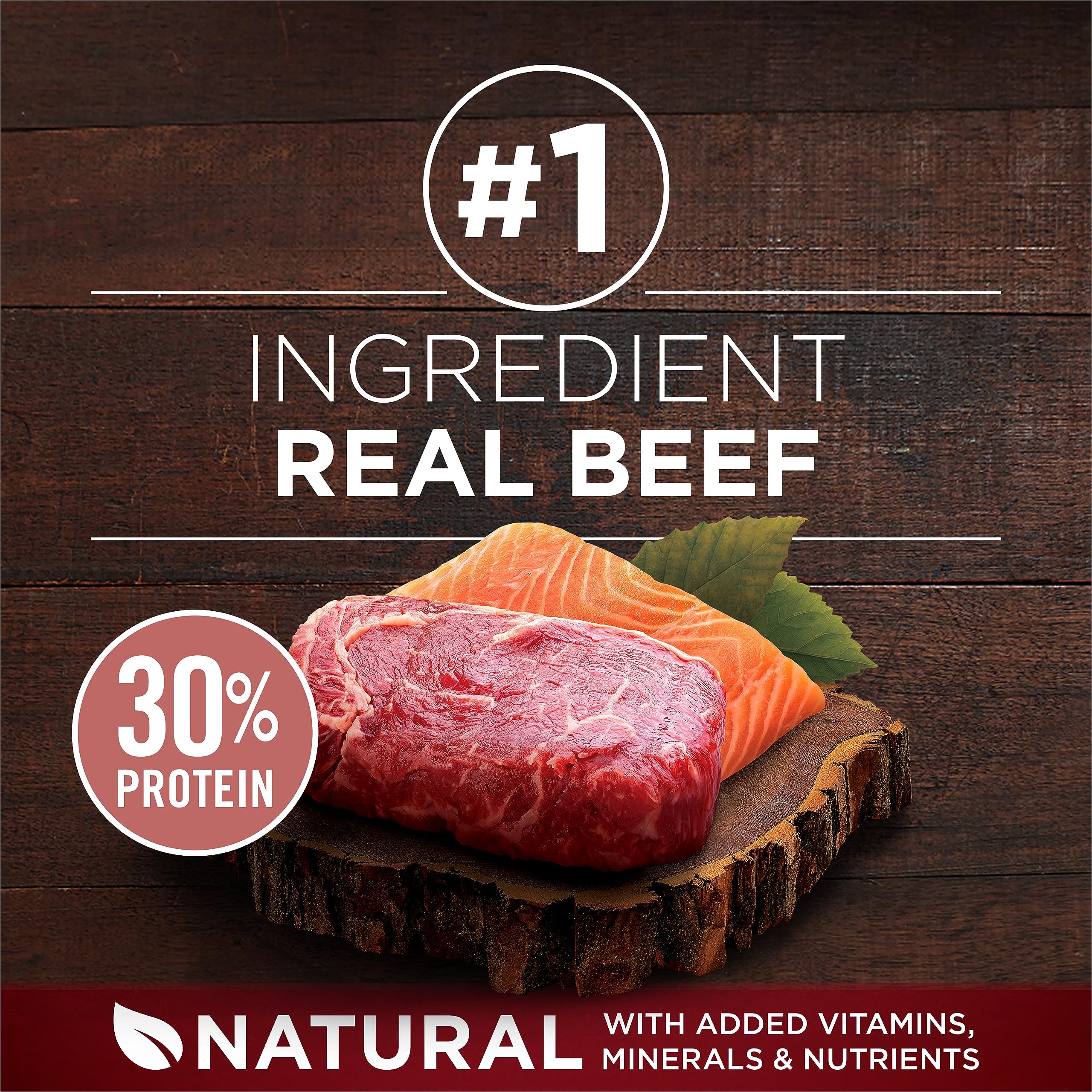 Purina ONE True Instinct High Protein Dry Dog Food, Beef & Salmon - 12.4 kg Bag (1 Pack) 🍁 All In One Marketplace Canada