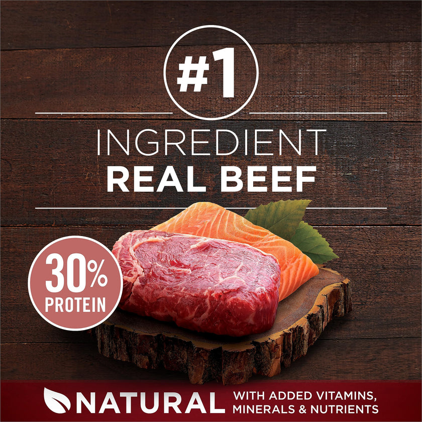Purina ONE True Instinct High Protein Dry Dog Food, Beef & Salmon - 12.4 kg Bag (1 Pack) 🍁 All In One Marketplace Canada