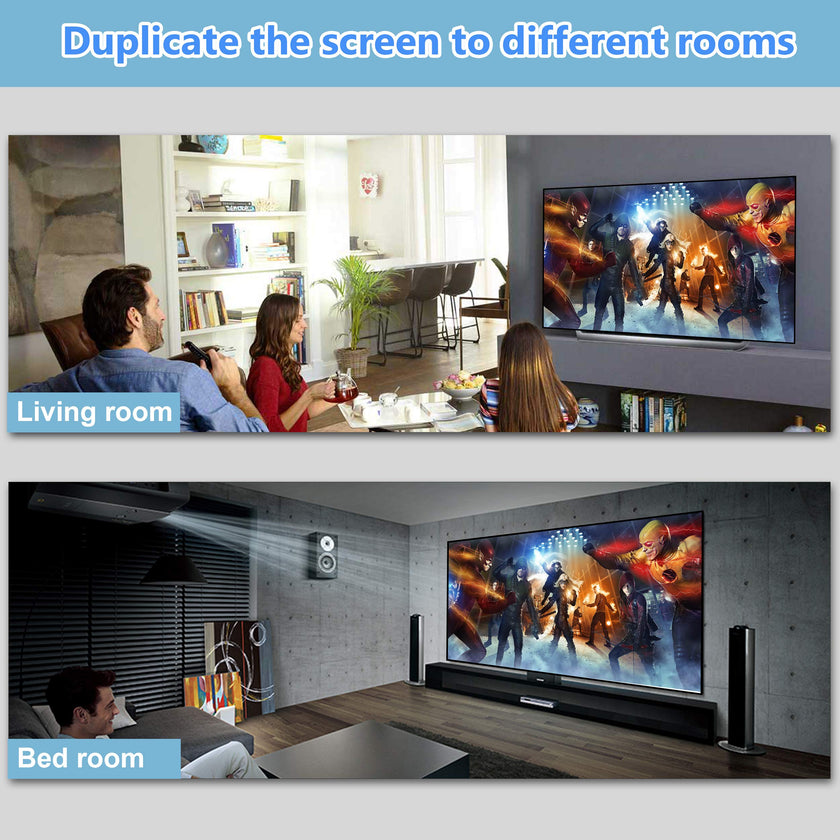 avedio links HDMI Splitter 1 in 2 Out [with 4FT HDMI Cable] 4K HDMI Splitter Duplicate/Mirror Screen Only (Not Extend), 1x2 HDMI Distributor Adapters (Copy 1 Source to 2 Displays at The Same Time) 🍁 All In One Marketplace Canada